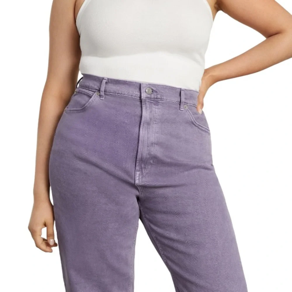 Everlane The Way-High jean in Achroma daybreak (purple tint) NWT size 27 Tall - Picture 5 of 14